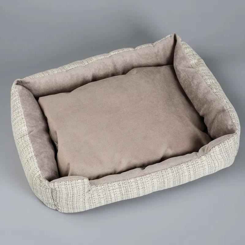 New Design Waterproof Washable Pet Dog Bed with Soft Cotton Padding for Pet Dog