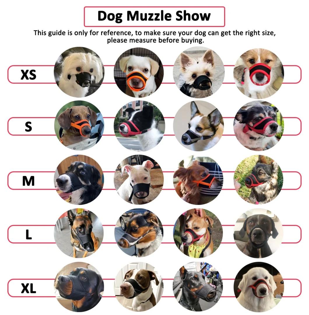 Breathable Mesh Dog Muzzle Anti Bark Mouth Mask Pet Mouth Cover