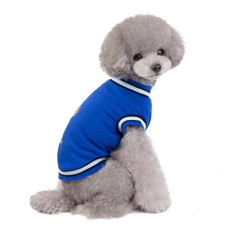 Spring Dog Sweater Fashion Pullover Pet Knitting Band Digital Trend Logo Pet Clothes