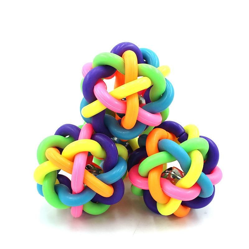 Pet Suppiles Rubber Color Chewing Pet Teeth Cleaning Toy