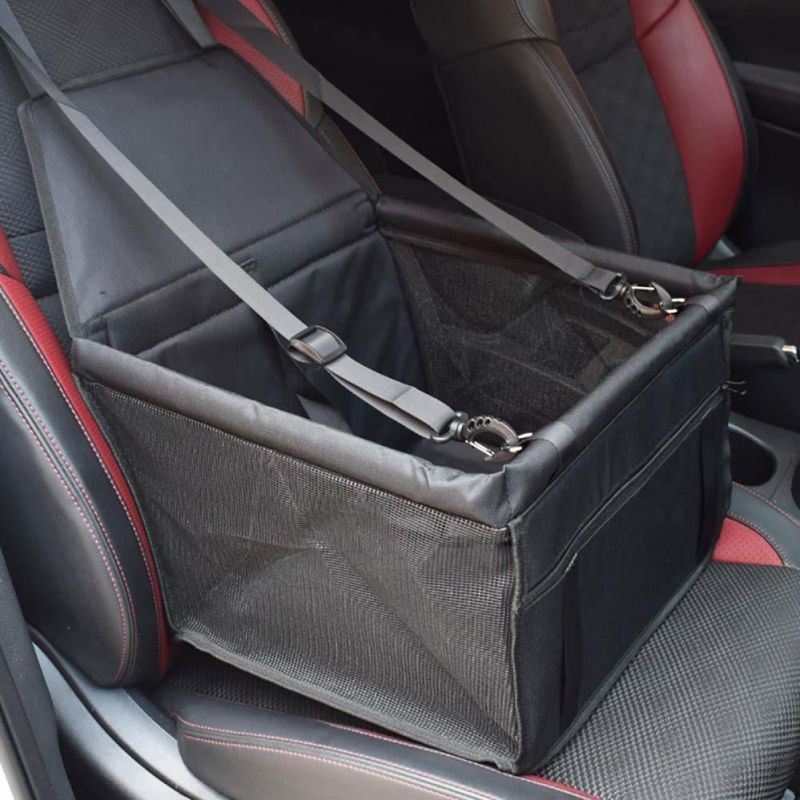 Car Booster Seat Pet Dog Seat Cushion Carrier Car Seat Pad Safe Carry House Cat Puppy Bag Car Safety Stable for Travel