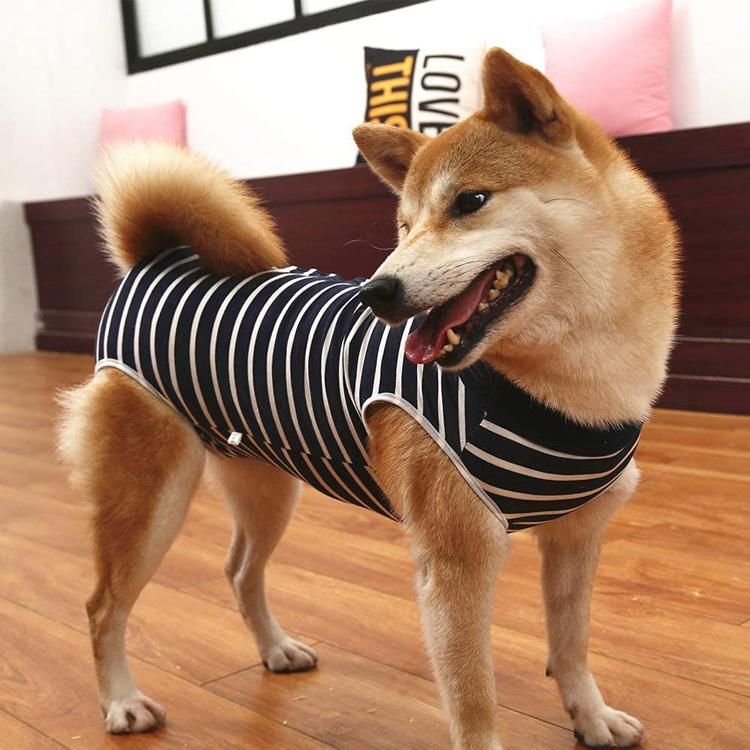 Dog Recovery Suit Abdominal Wound Puppy Surgical Clothes Post-Operative Vest Pet After Surgery Wear