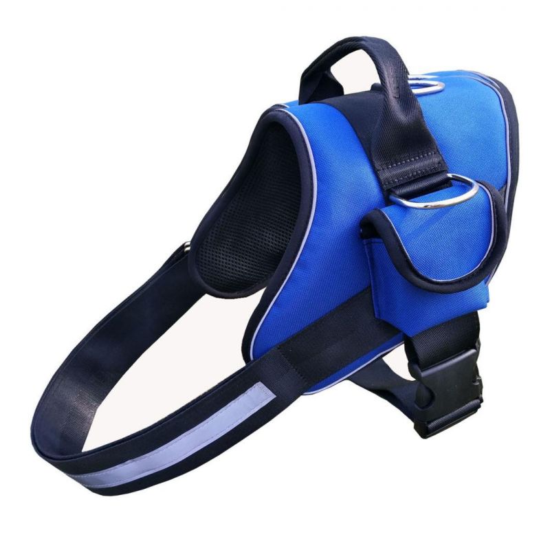 Fashionable and Popular Dog Harness with a Little Pocket at Side