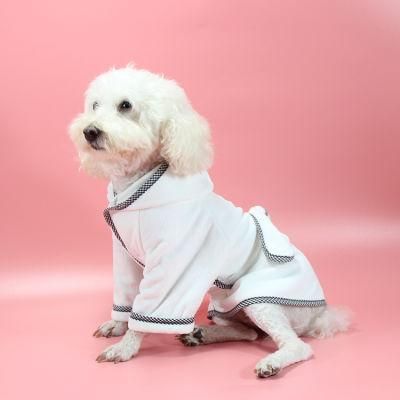 Fast Dry Comfortable Dog Clothing Bathrobe (MD20CT001)