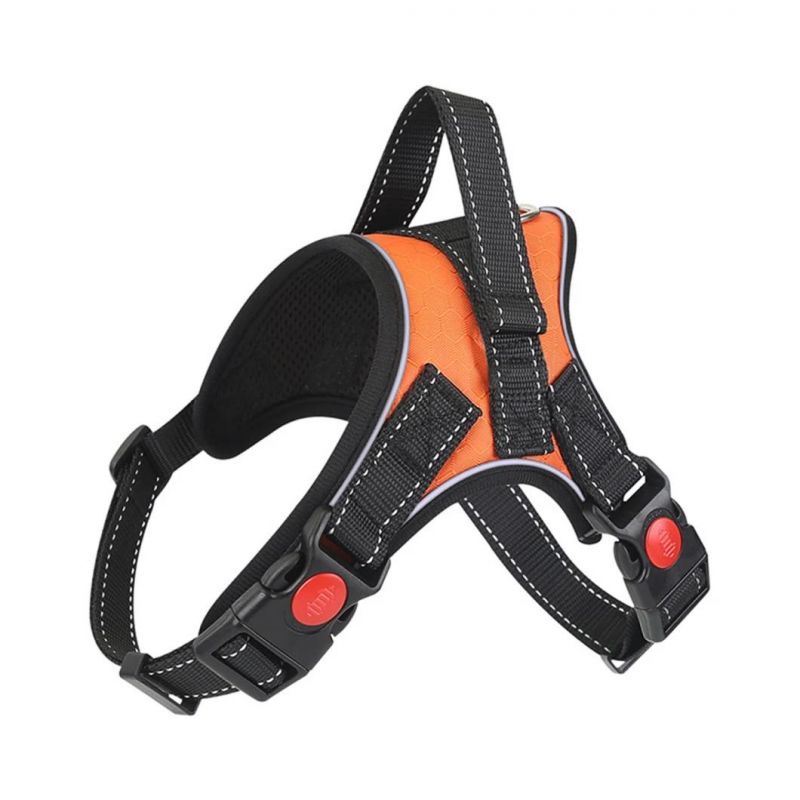 Dog Harness with Leash Pet Adjustable Reflective Vest Walking Lead