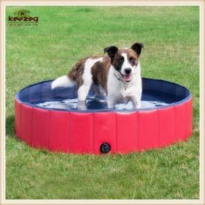 Quality Foldable Dog Cat Swimming Pool/Pet Bath Pool (KM003)