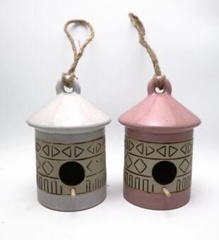 New Style Decorative Ceramic Bird House