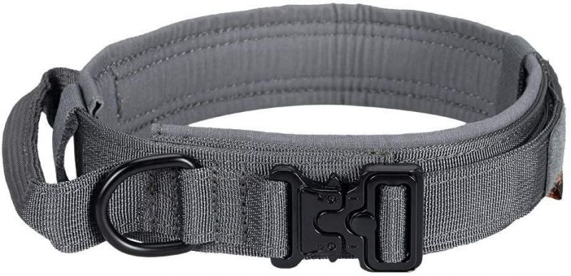 Tactical Dog Collar Nylon Adjustable K9 Collar Military Dog Collar