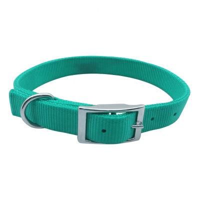 Adjustable Metal Buckle Eco-Friendly Colorful Nylon Pet Dog Collar