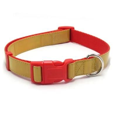 Custom Lighter Soft Release Buckle Dog Collar Plastic Retractable Pet Collars Dog Leash