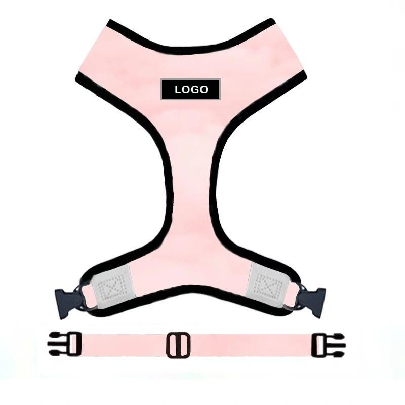 Custom Design 2 in 1 Reversible Dog Harness Neoprene Custom Brand Dog Harness