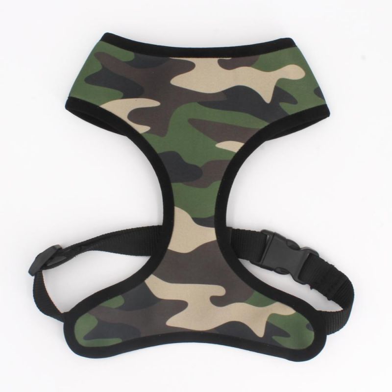 Reversible Harness for Dog with Custom Pattern, Reversible Harness