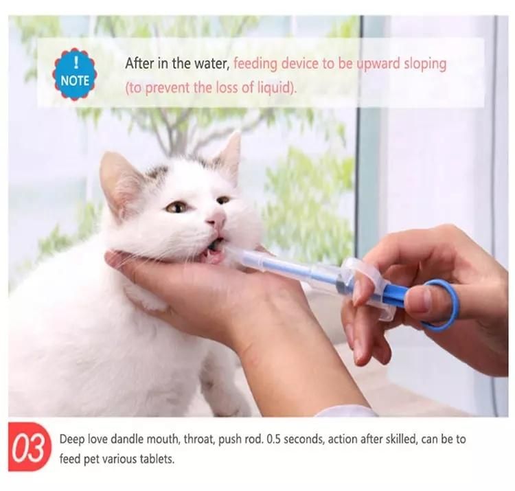 Hot Sale Pet Tablet Pill Gun Dog Cat Medicine Syringe