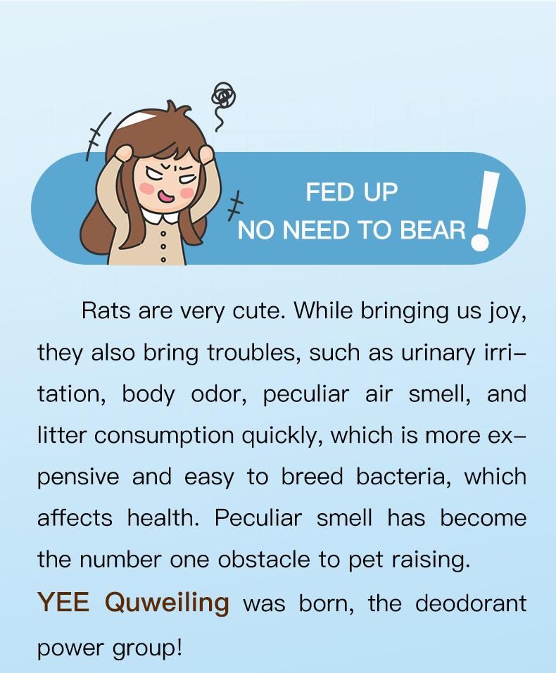 Yee Small Pet Deodorize Spray Biological Formula Cleaning Products