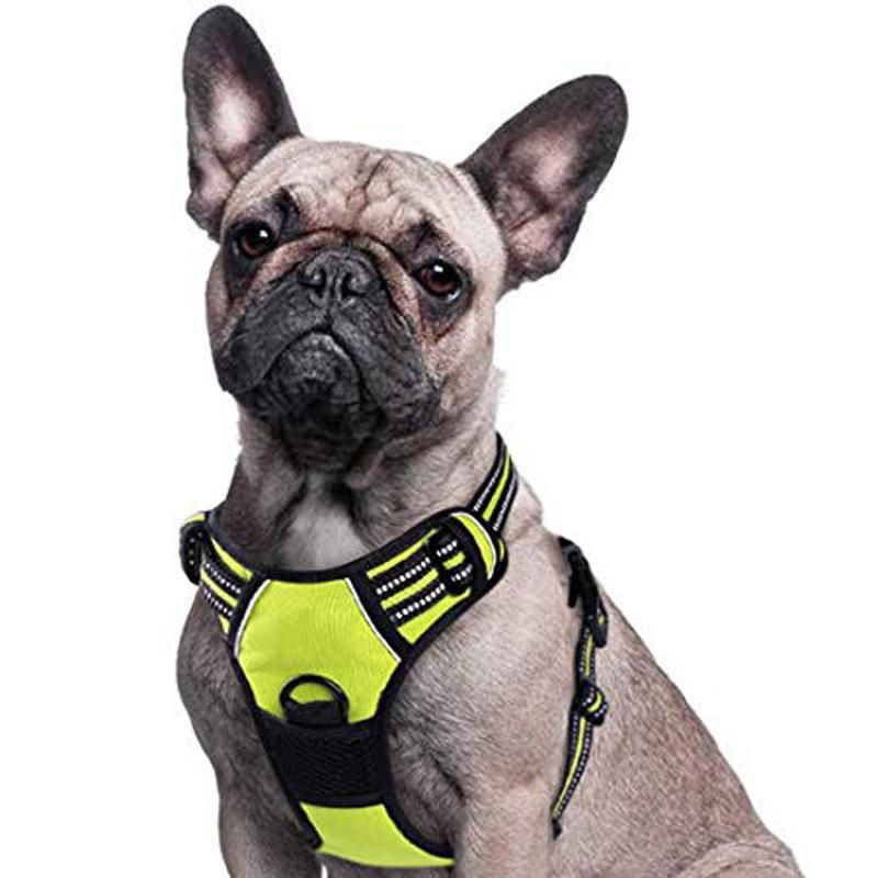 Luxury Dog Harness Vest Step in Neoprene Tactical Freedom Reflective Adjustable Custom No Pull Dog Harness