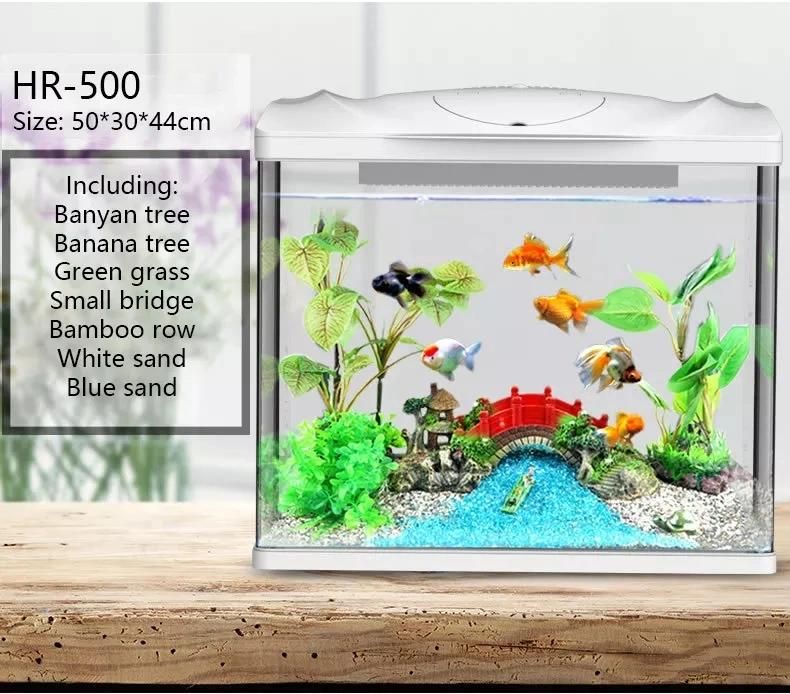 Factory Direct Selling Fish Tank Aquarium Creative Mini Fish Tank