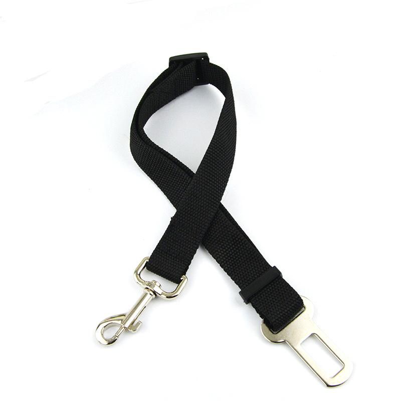 Adjustable Pet Dog Leash Car Seat Belt Harness Clip in Lead