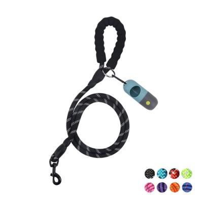 Amazon Hot Selling Reflective Nylon Rope Dog Traction Rope Braided Climbing Rope Dog Lead Dog Leash