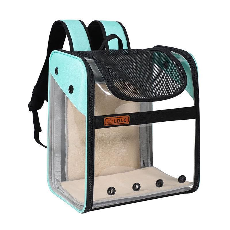 New Foldable Breathable Pet Bag Going out Carrying Bag Expandable Large Capacity Backpack