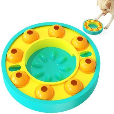 2022 Pet Iq Intelligent Training Toy Smart Dogs Food Puzzle Feeder Toys Slow Feeder Puzzle Interactive Dog Food Bowl Dispenser