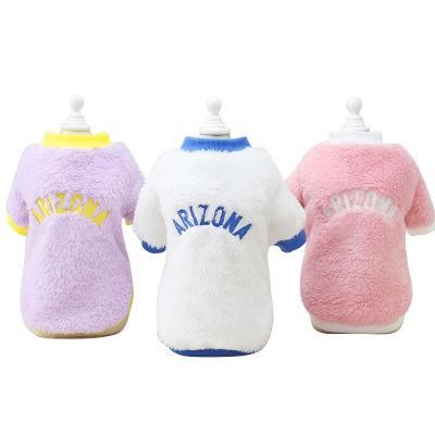 Autumn Winter New Cherry Lace Collar Sweater Small Medium Dog Spring Pet Clothes
