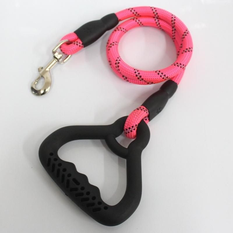 Training Running Reflective Threads Strong Durable Nylon Braided Rope Pet Dog Leash