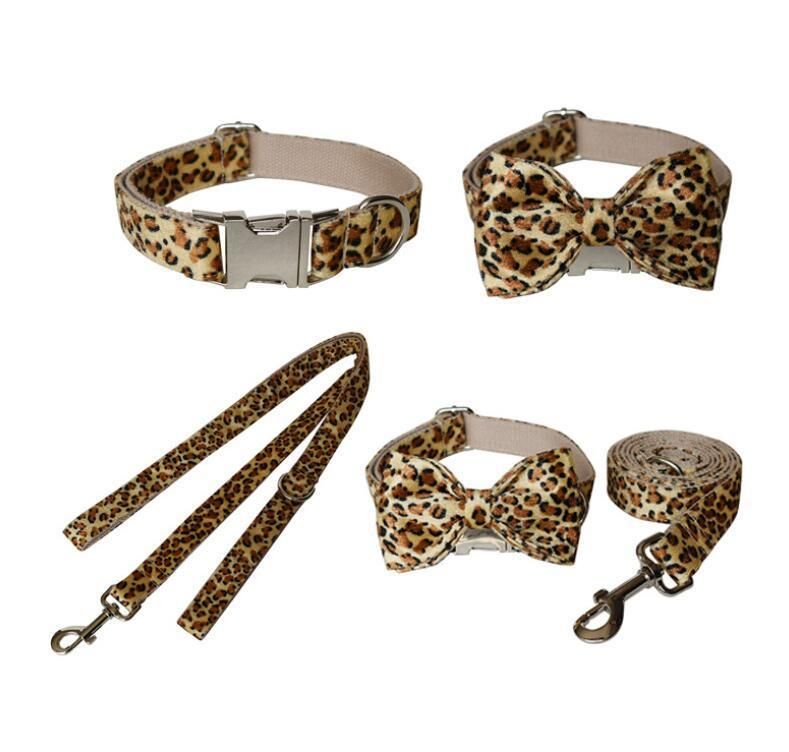 Animal Print Leopard Dog Collars