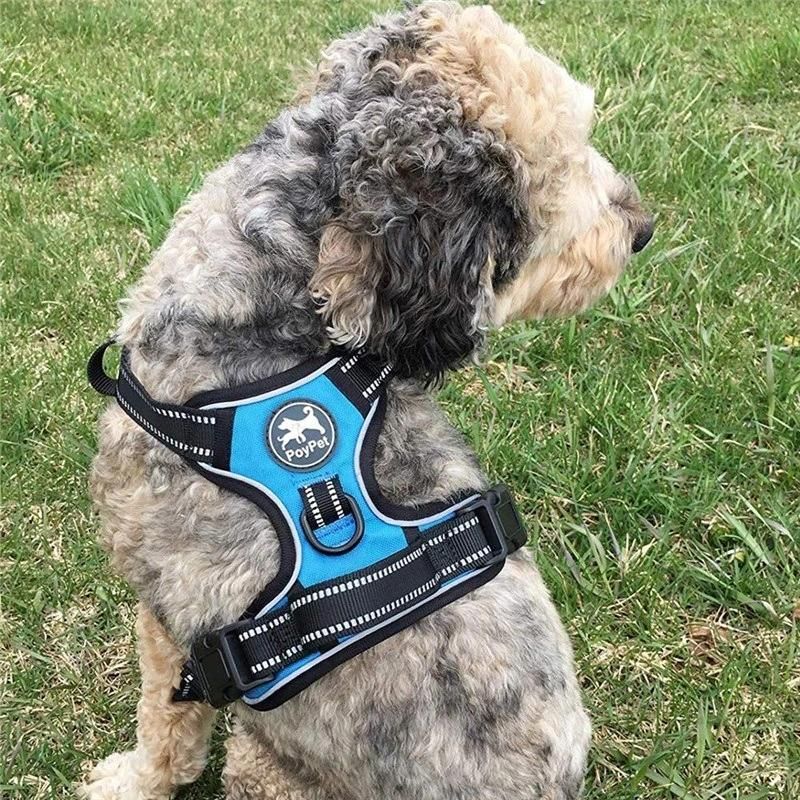 Durable Reflective Oxford Pet Dog Adjustable Harness