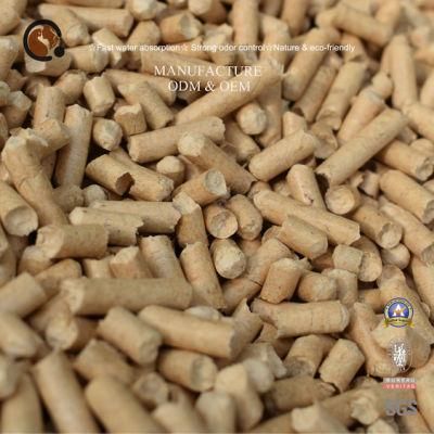 2022 OEM Fast Absorption Pine Wood Cat Litter