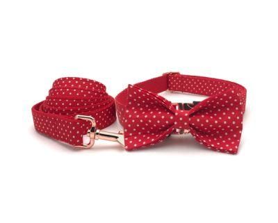 Wholesale Personalized Padded Dog Collar with Cute Bowknot for Small/Medium/Large-Dogs