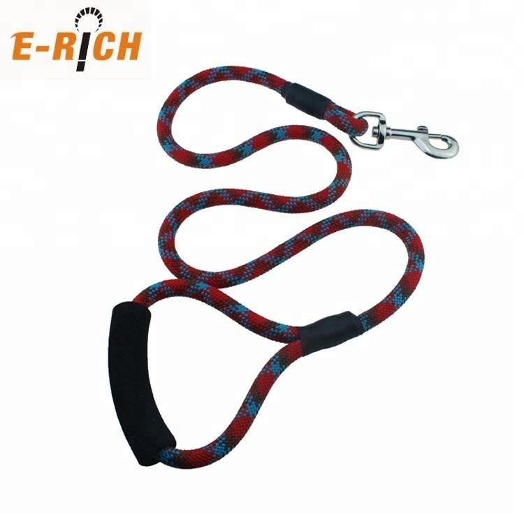 Strong Mountain Climbing Rope Dog Leash with EVA Handle