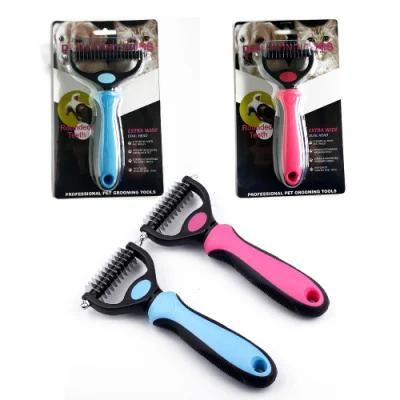 Dog Hair Removal Nail Rake Pet Grooming Comb