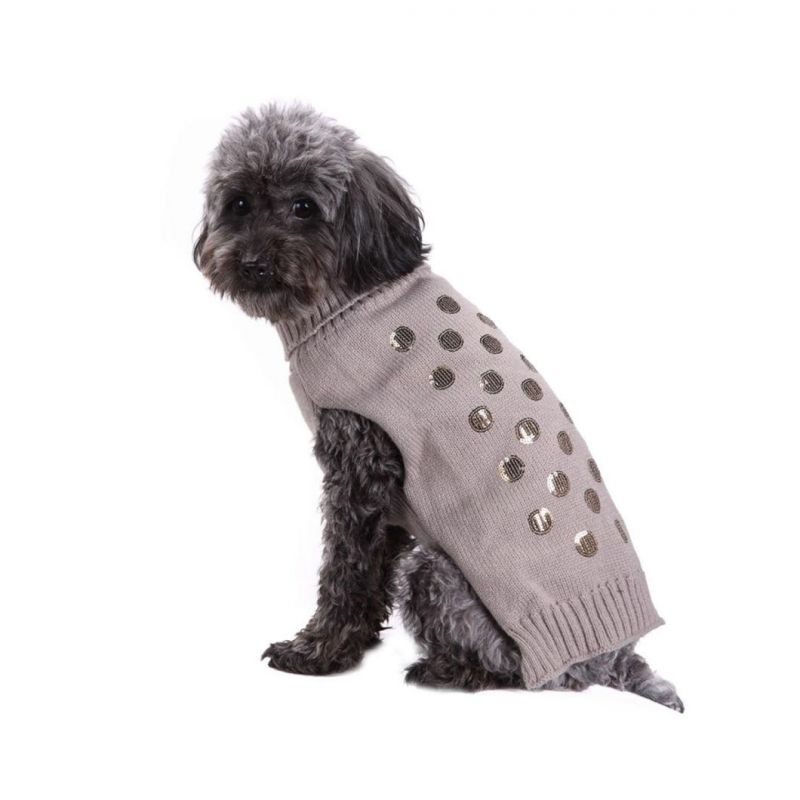 Beautiful Reflective Sequin Pet Sweater Dog Sweater