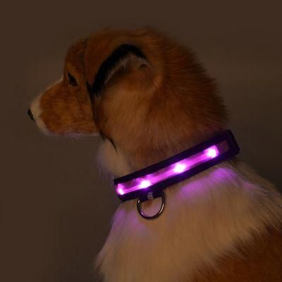 Pet USB Rechargeable LED Flashing Dog Collar LED Dog Collar