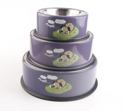 12oz to 64oz High Quality Wholesale Non-Slip Bowls Stainless Steel Custom Dog Pet Bowl