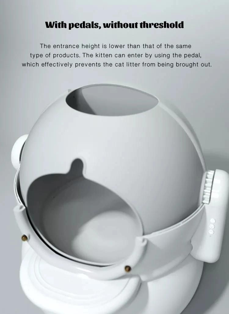Fully Enclosed Splash Proof Automatic Self Cleaning Automatic Cat Litter Box Intelligent Cat Litter Automatic Box