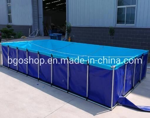 30000L Collapsible Fish Ponds PVC Fish Farming Tanks