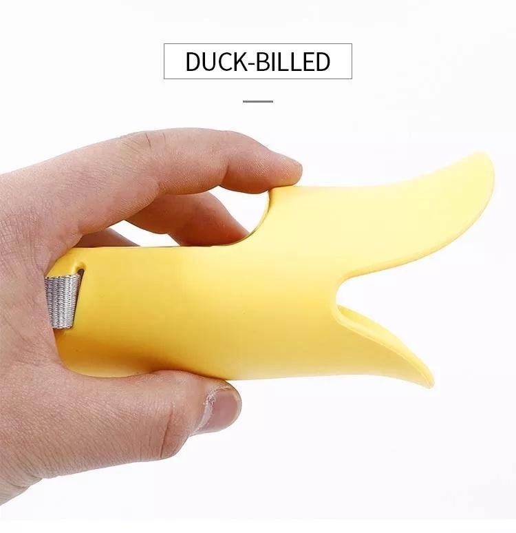 Pet Dog Muzzle with Adjustable Soft Breathable Silicone