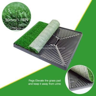 Factory Bathroom Tinkle Artificial Grass Turf Grass Surface Portable Dog Mat Turf