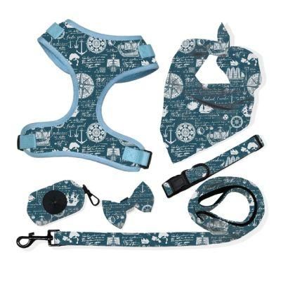 OEM/ODM 2022 Pet Harness Vest Dog Leash Collar Bowite Sets