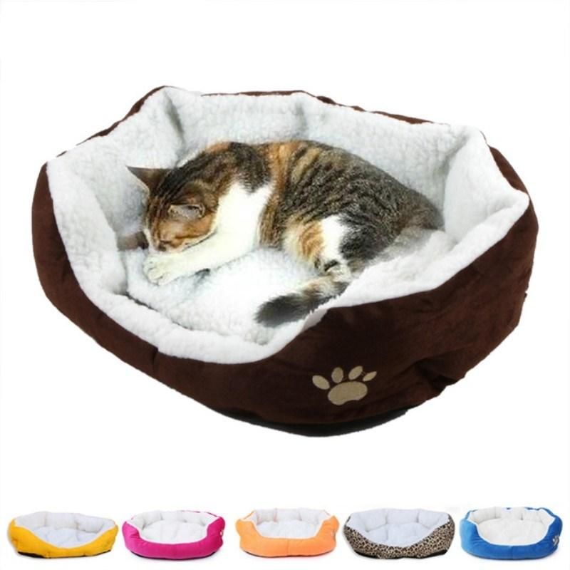 Dog Supplies Comfortable and Soft Cat Bed Mini House Cat Pet Bed