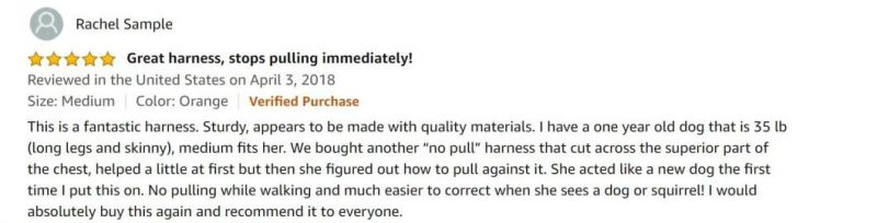 No Pull Choke Free Reflective Dog Harness