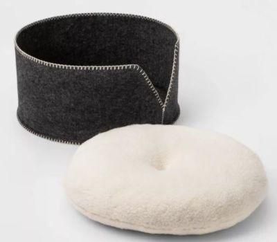 Donut Dog Bed Soft Plush Dog House for Pets