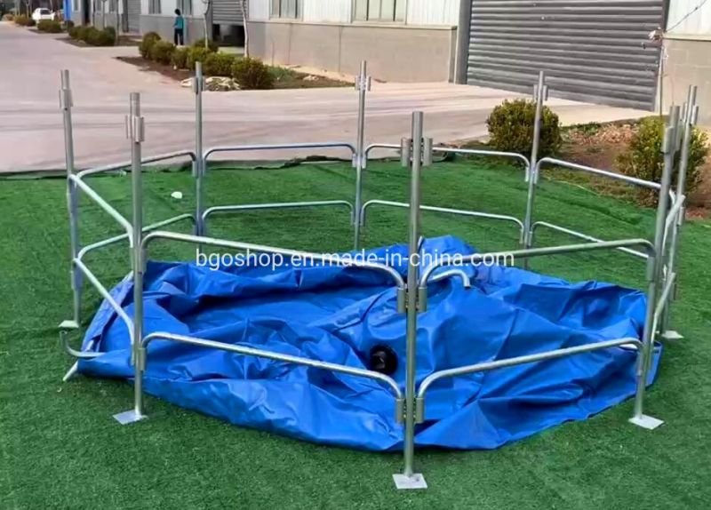 10000 Liters 3m Diameter*1.4m Height PVC Tarpaulin Waterproof Fish Tank