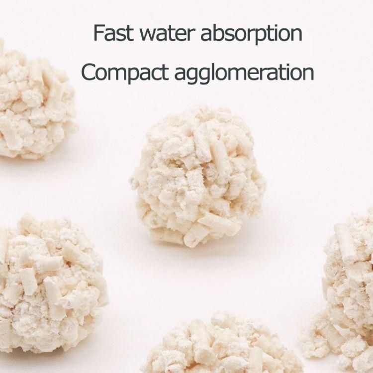 Free Sample 100% Natural Dust Free Premium OEM Tofu Cat Litter Sand Natural Carbon Clumping Flushable 6L Tofu Cat Litter
