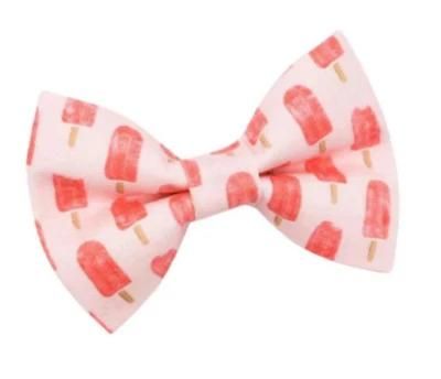 Most Popular Wholesale Fashionable Polyester Dog Bowtie Dog Accessories