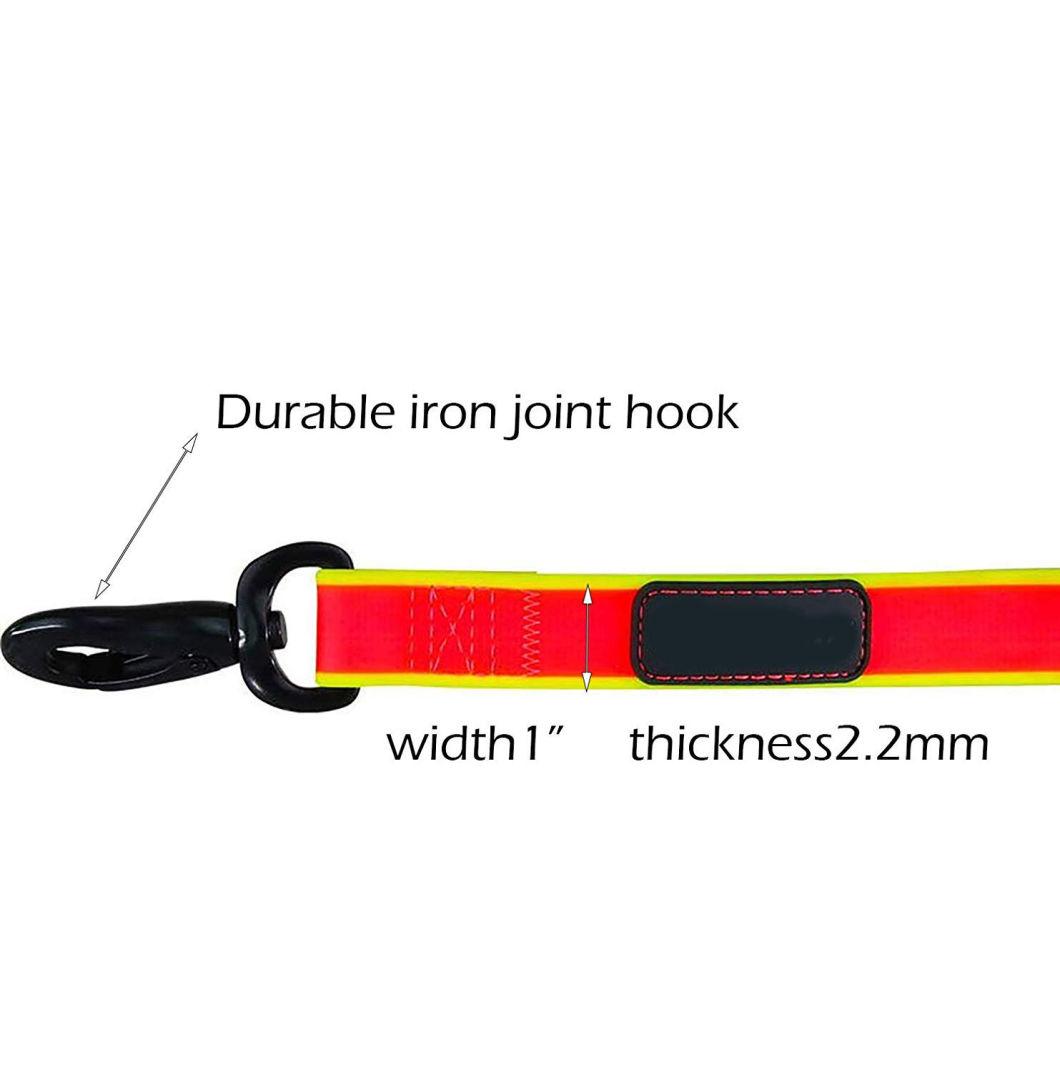 High Quality 4FT Orange No Pull Durable Unchewable Dog Leash