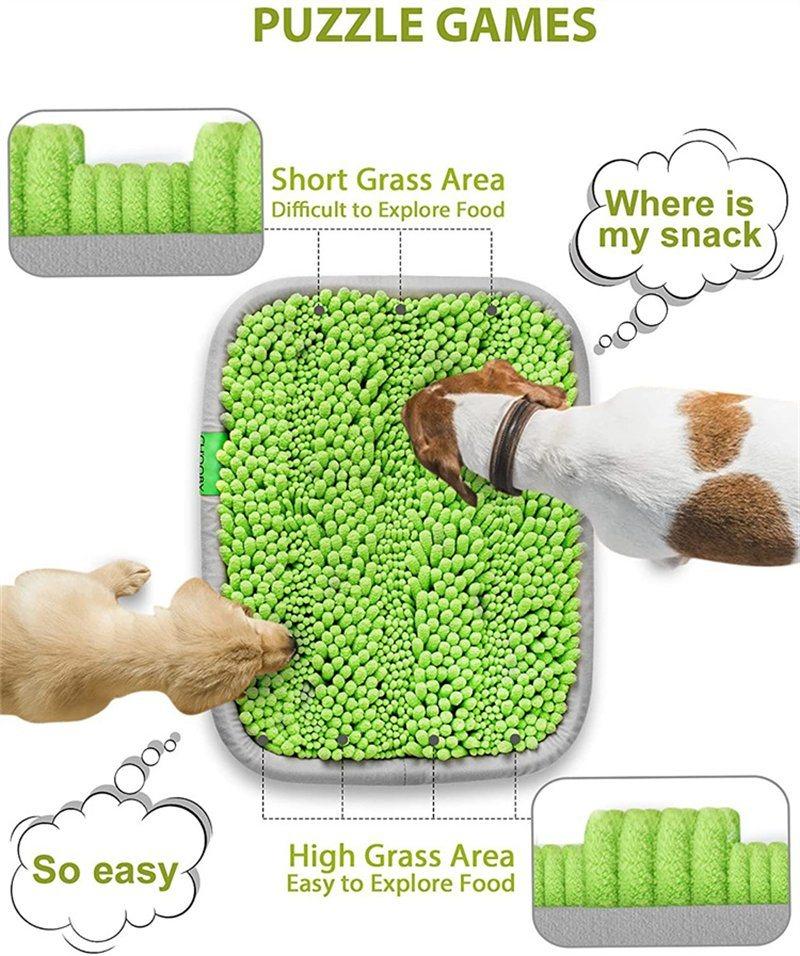 Pet Supplies Pet Products of Pet Snuffle Mat Dog Nosework Snuffle Mat for Dogs Training Feeding Stress Release Dog Toy