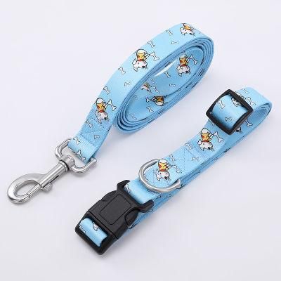 Pet Dog Rope with Carabiner Hook Neck Ring Hot Sale