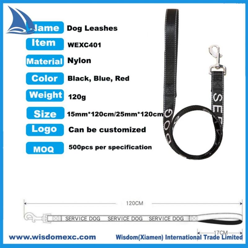Red Jacquard Puppy Rope Utility Hands Free Leash